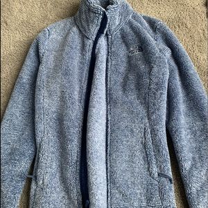 fleece north face jacket